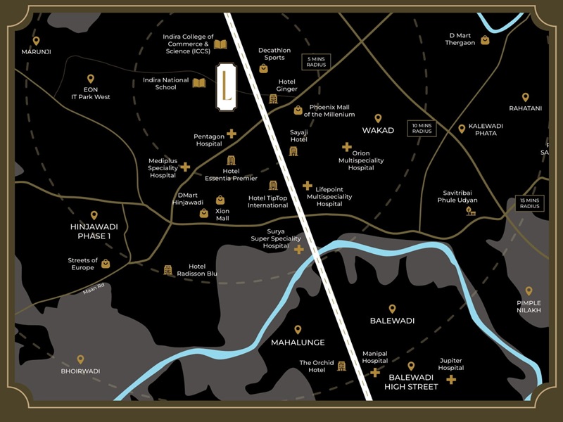 Saheel Luxton Location Map